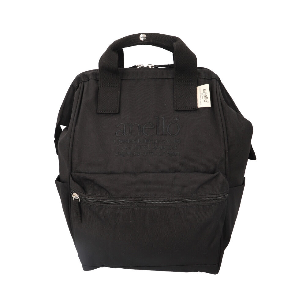 anello「アネロ anello リュック AIB4674 通販 リュックサック 口金リュック 通勤 通学」|リュック|ブラック1