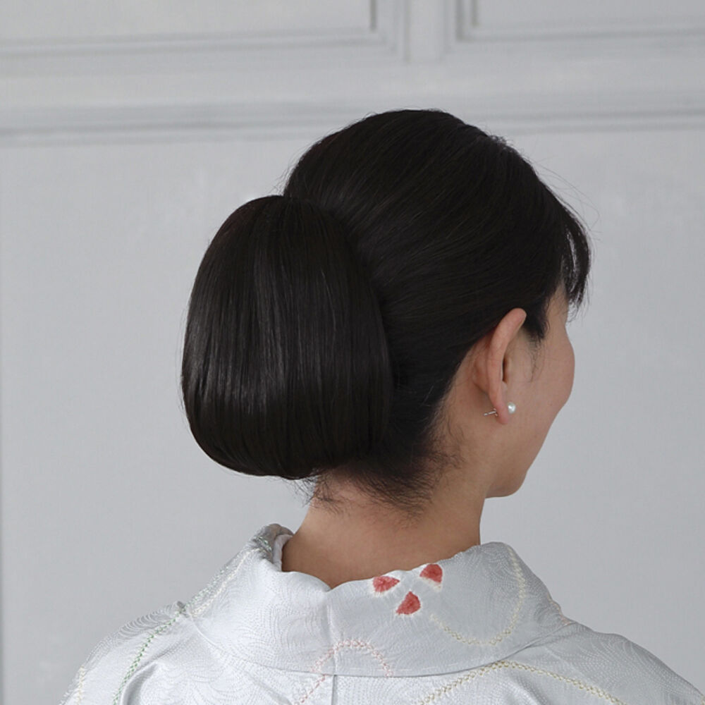 BACKYARD FAMILY「プリシラ 部分 ウィッグ prisila 通販 部分ウィッグ ポイントウィッグ お団子 かぶせる」|ヘアスタイリング|ブラック1