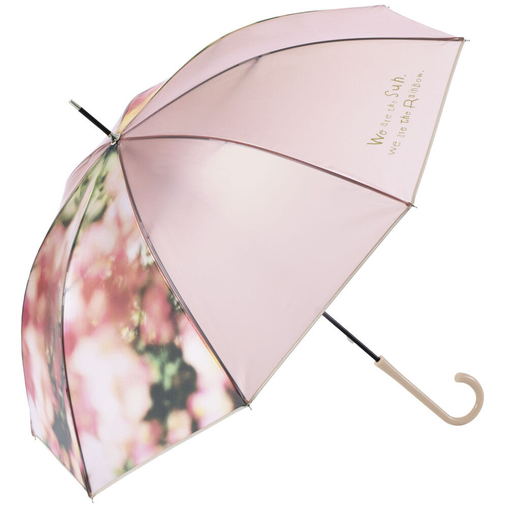 BACKYARD FAMILY「because 傘 ビコーズ B-548336 通販 雨傘 撥水 長傘 ビニール傘 カサ かさ」|傘|ピンク1