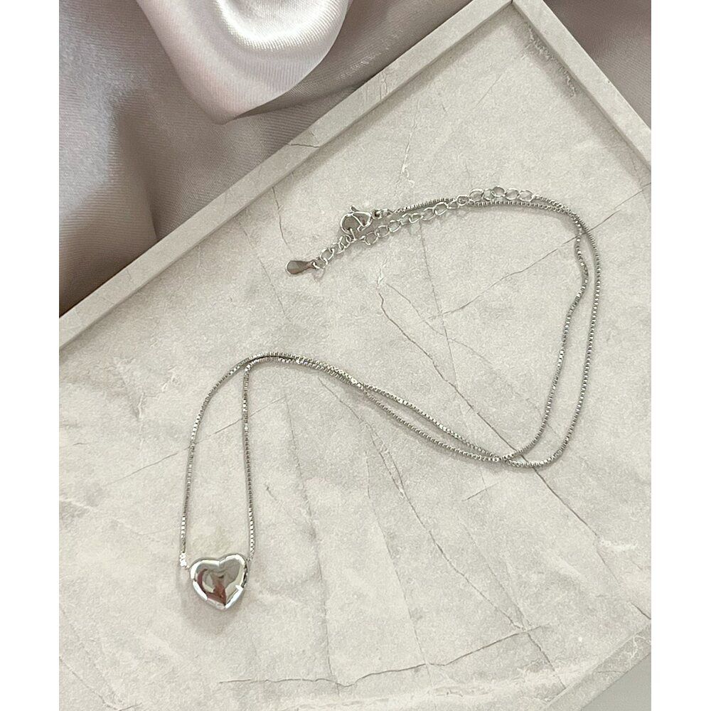 BACKYARD FAMILY「ネックレス レディース シンプル 通販 ペンダント ジュエリー レディースアクセサリー ハート」|その他|シルバー1
