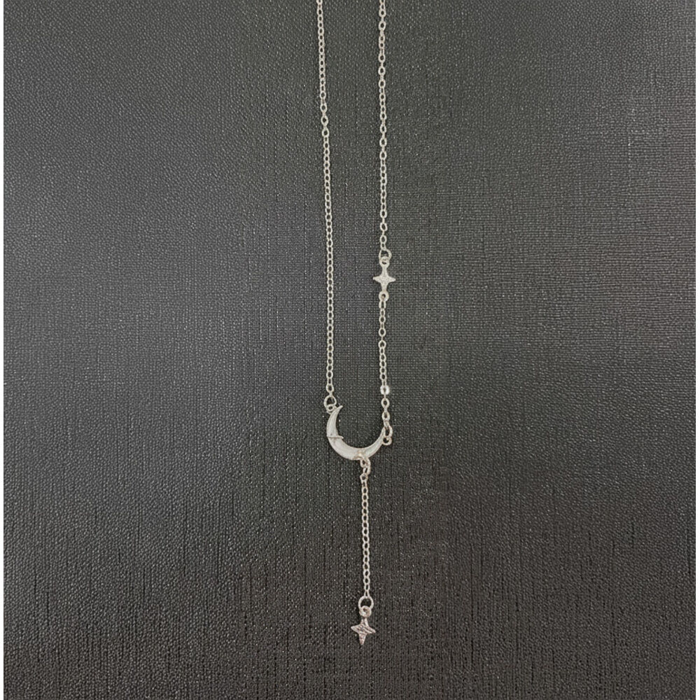 BACKYARD FAMILY「ネックレス レディース シンプル 通販 ペンダント ジュエリー レディースアクセサリー 月 星」|その他|シルバー1