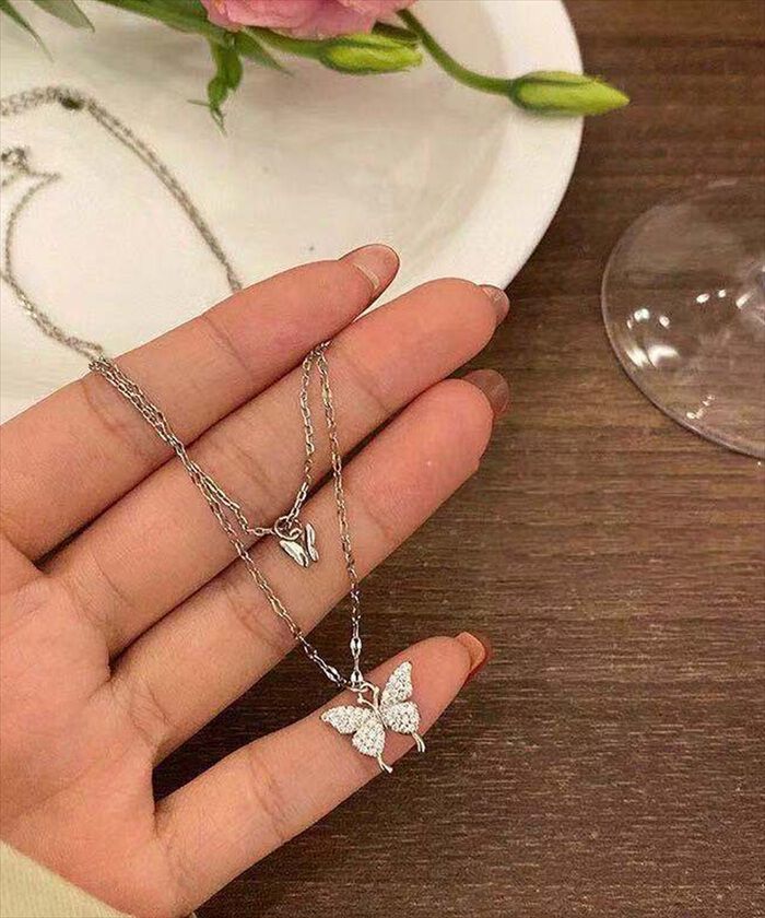 BACKYARD FAMILY「ネックレス レディース シンプル 通販 ペンダント ジュエリー レディースアクセサリー バタフライ」|その他|