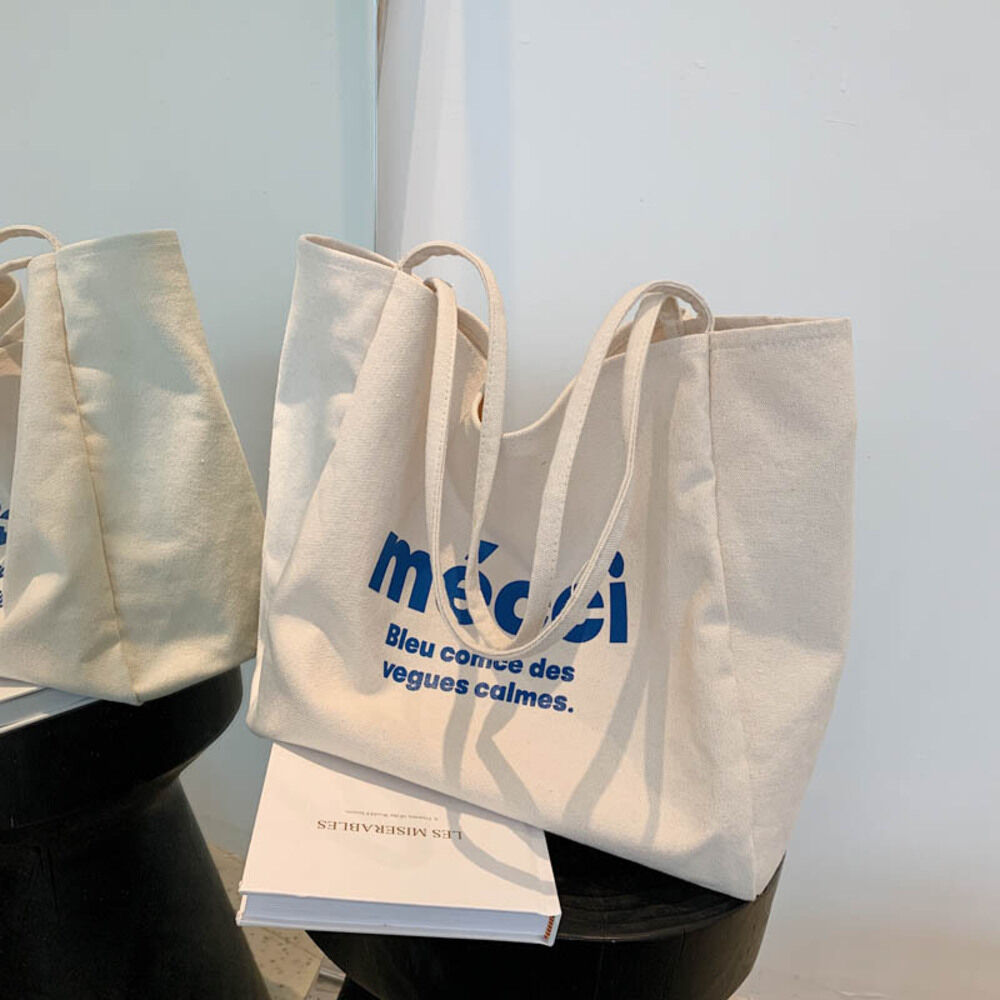 BACKYARD FAMILY「ロゴ キャンバス トートバッグ 大容量 通販 トートバック トート 手提げ 肩掛け バッグ」|トートバッグ|ピンク2