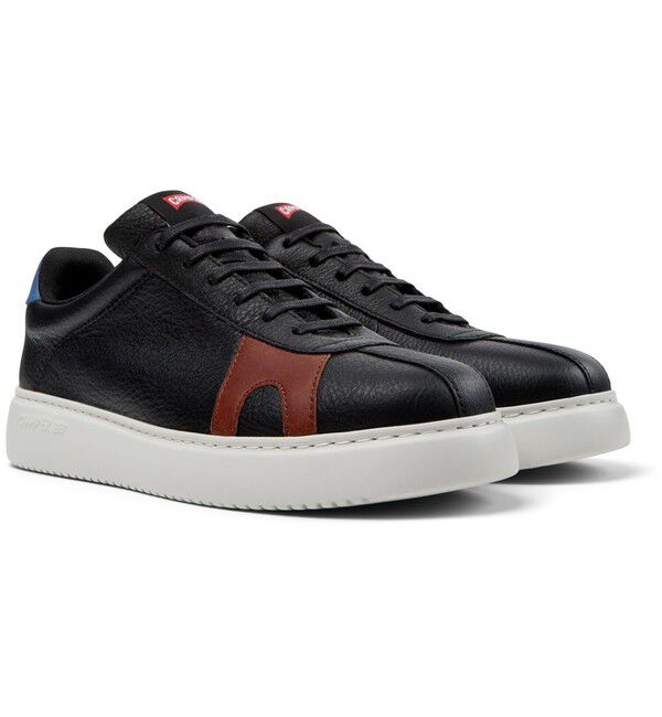 CAMPER「[カンペール] TWINS / レザースニーカー」|スニーカー|ブラック