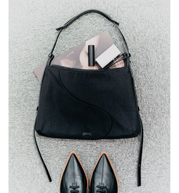 CAMPER「[カンペール] BAHIA ショルダーバッグ」|ショルダー・メッセンジャー|ブラック