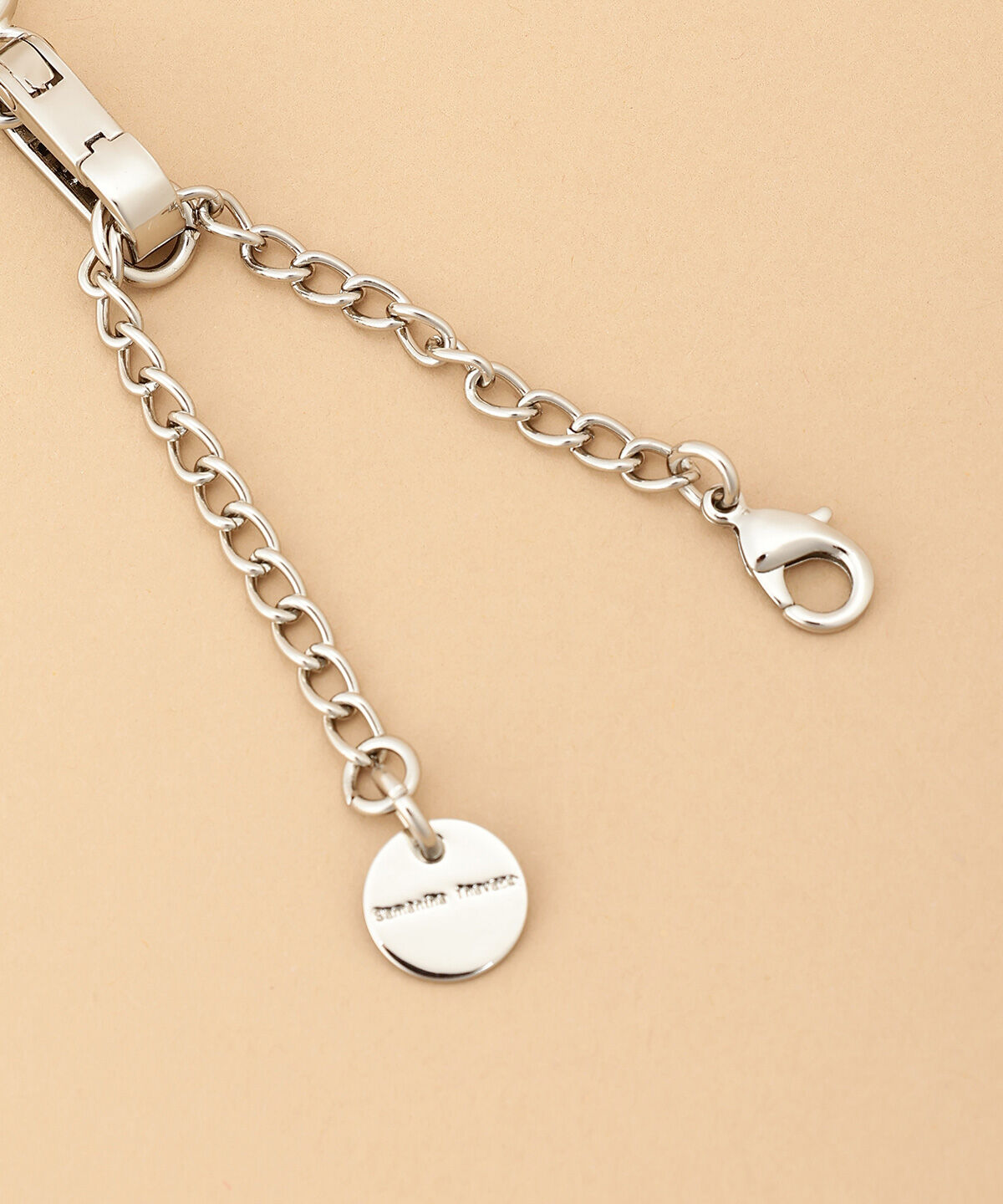 Samantha Thavasa「パドロックロゴチャーム（シルバー）」|チャーム・キーホルダー|