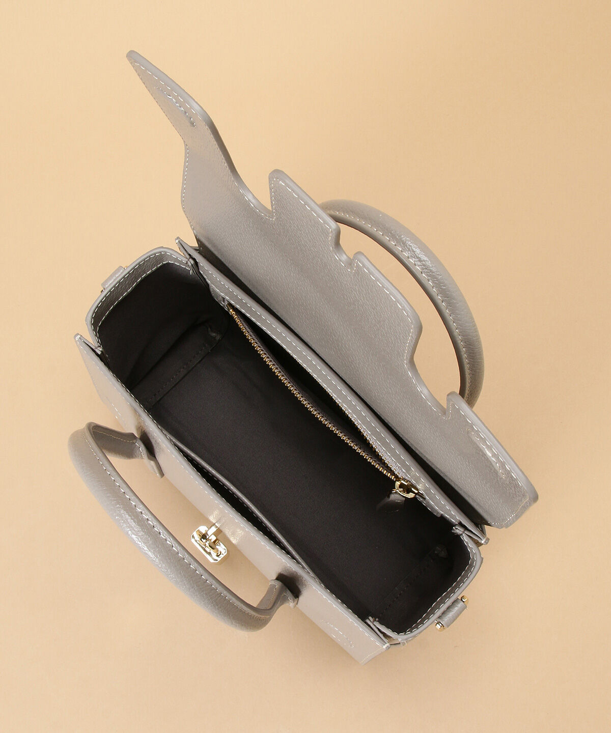 Samantha Thavasa「フラップパドロック ハンドバッグ」|ハンドバッグ|