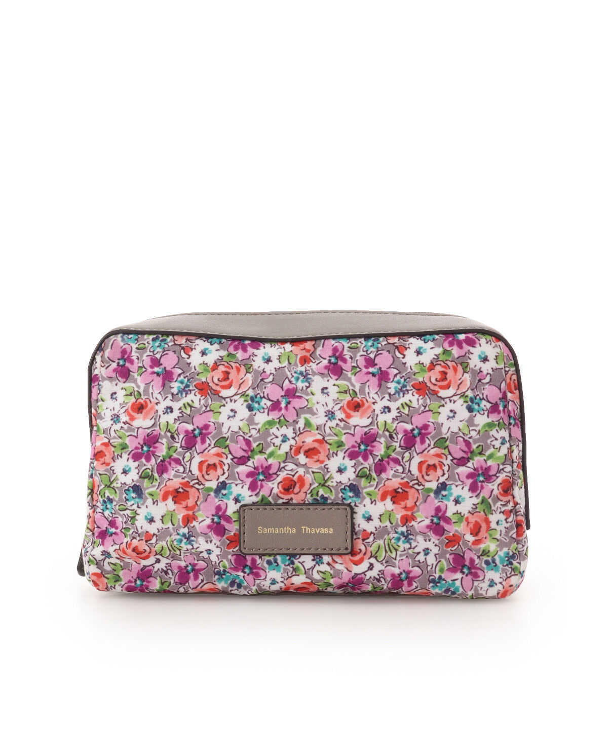 Samantha Thavasa「花柄ポーチ付き かぶせトートバッグ」|トートバッグ|