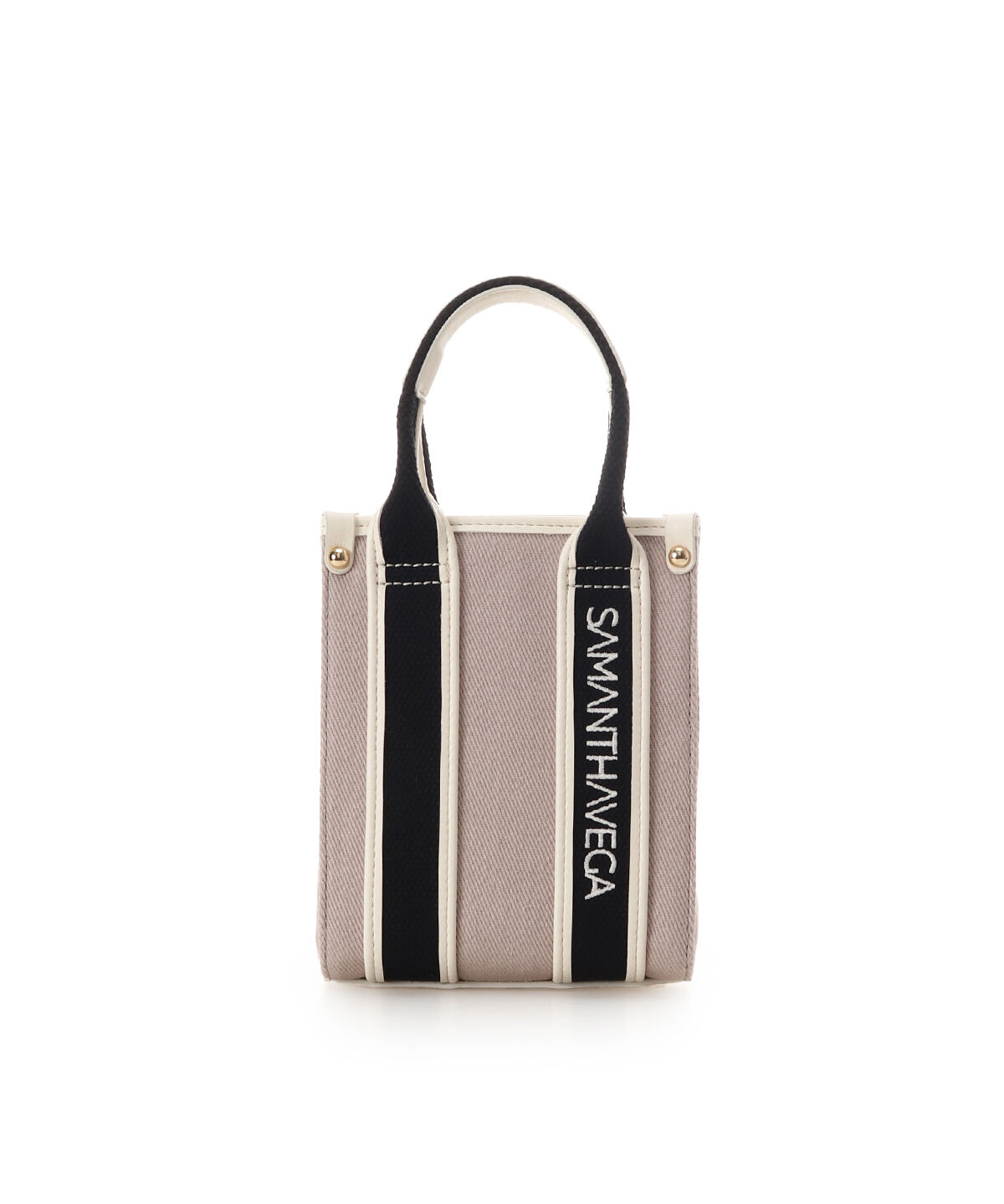 Samantha Vega「■オンラインショップ限定■ロゴテープミニショルダーバッグ」|ショルダー・メッセンジャー|グレー