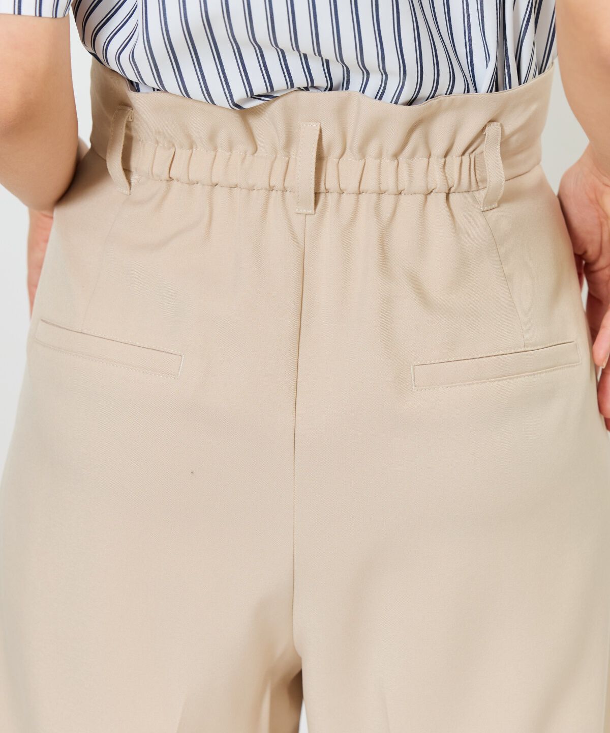 アンドクチュール「タックワイドパンツ」|その他|