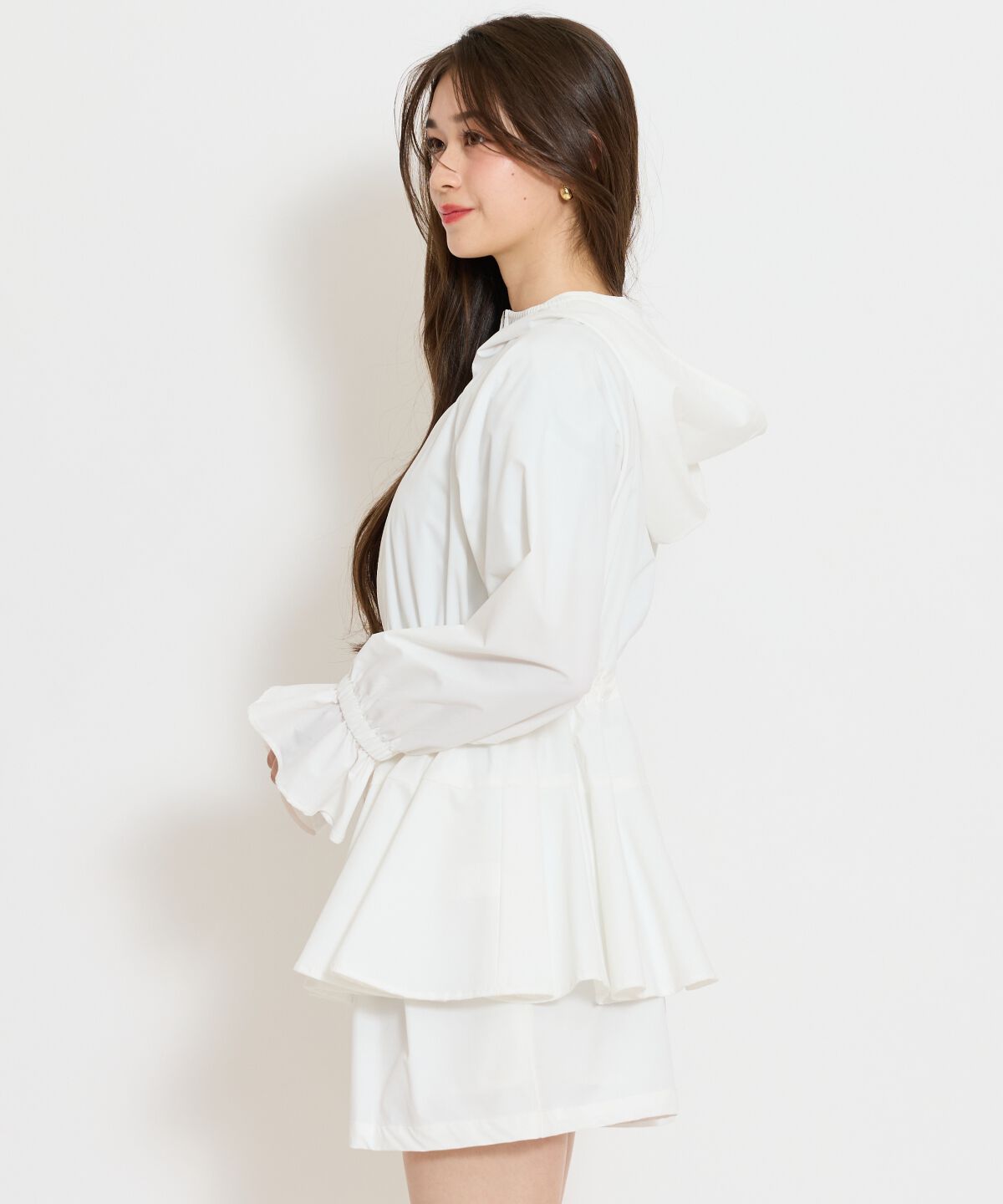 WILLSELECTION「UVカットペプラムブルゾン」|ブルゾン・スタジャン|