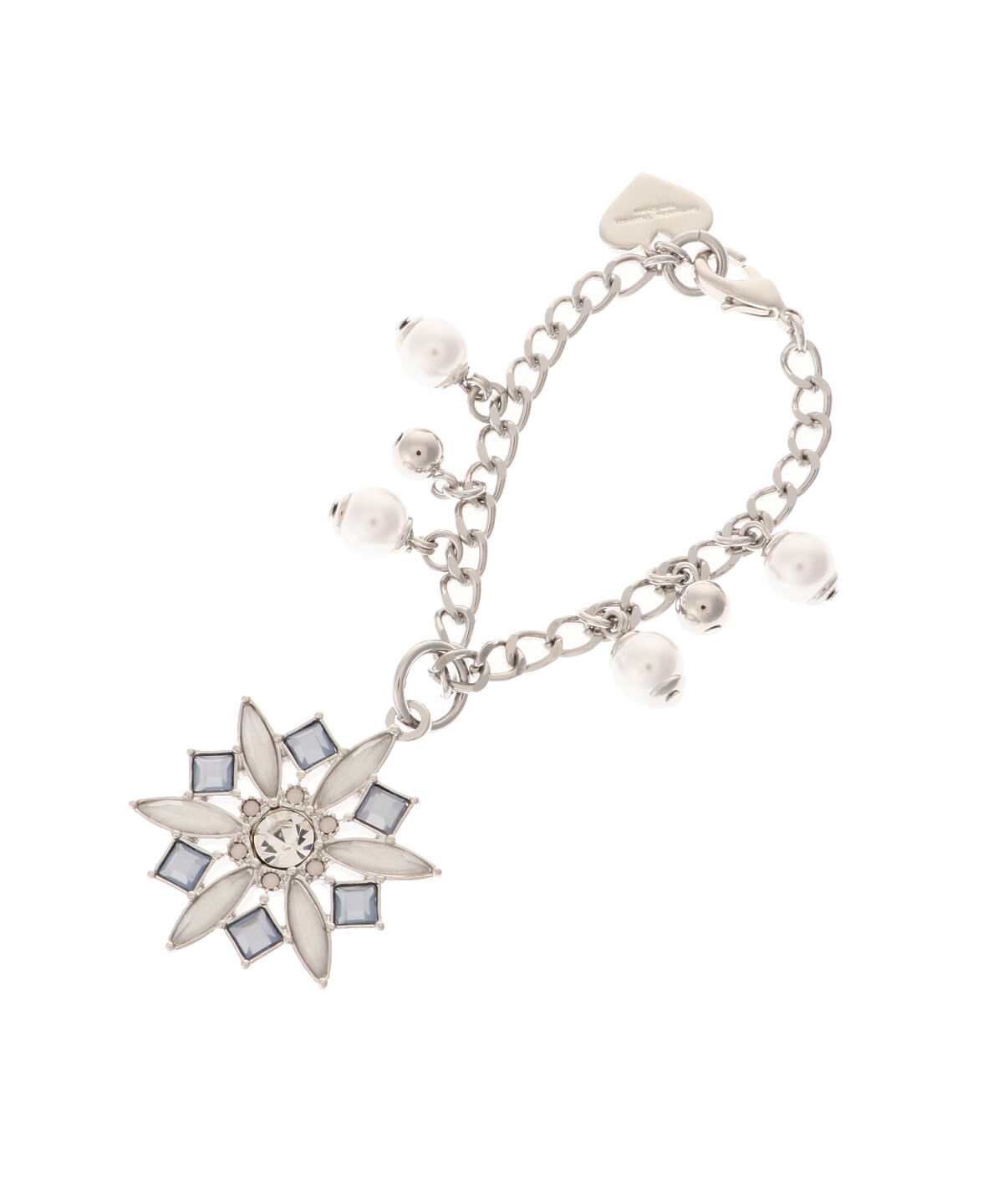 Samantha Thavasa Petit Choice「スノーフレーク バッグチャーム」|チャーム・キーホルダー|シルバー