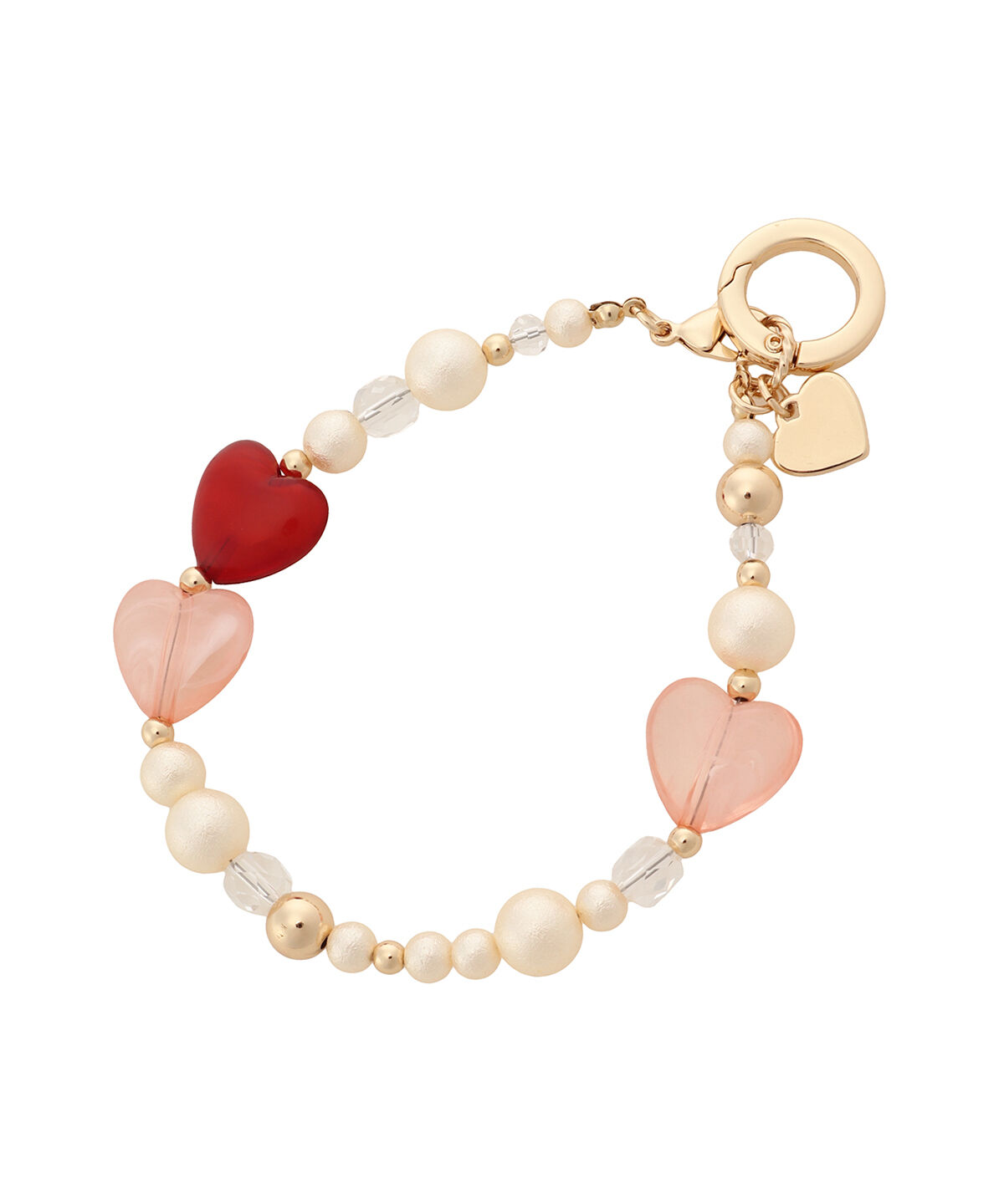 Samantha Thavasa Petit Choice「パールハート ストラップチャーム」|チャーム・キーホルダー|