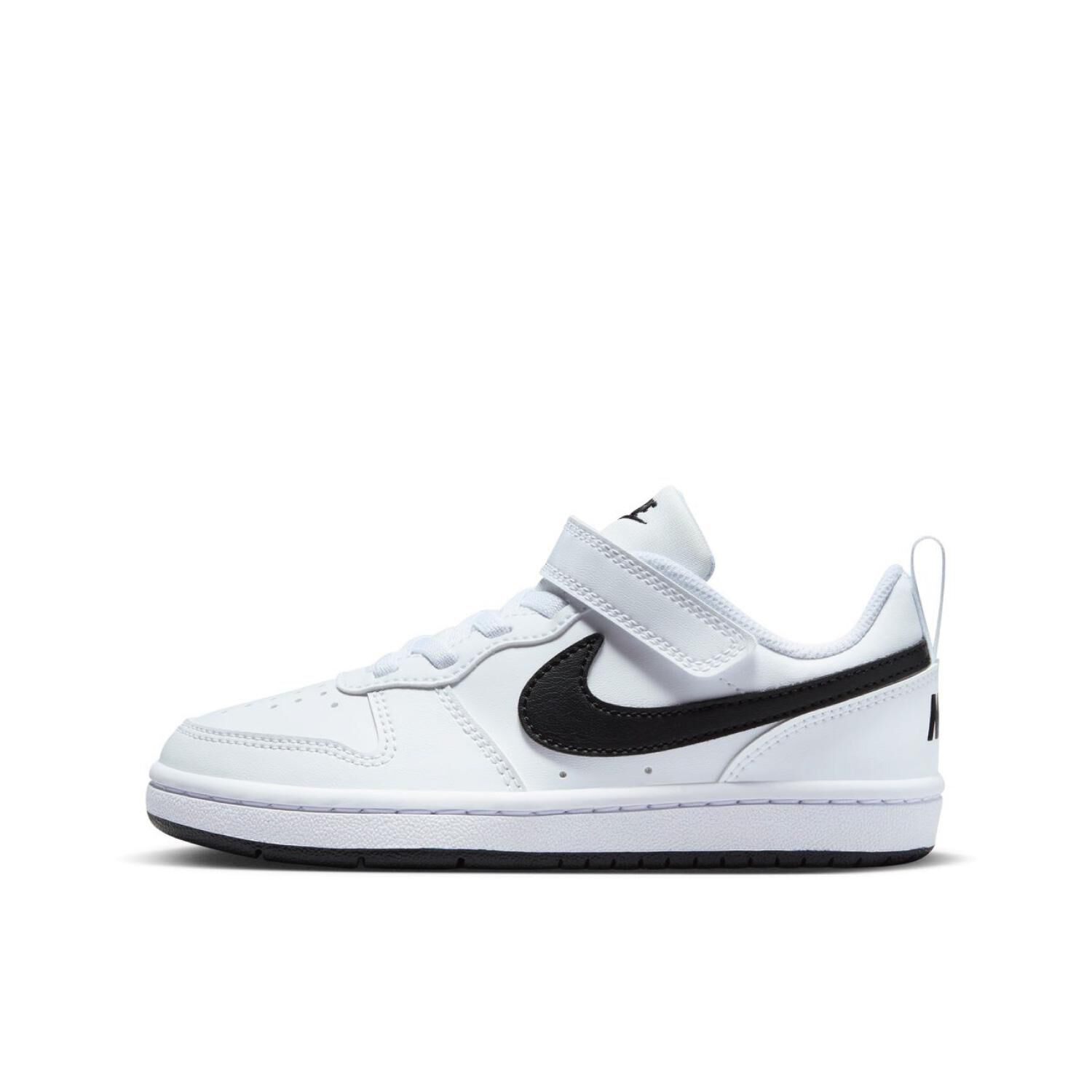 NIKE「【NIKE】17-22(H)COURT BOROUGH LOW (PS)」|スニーカー|ホワイト