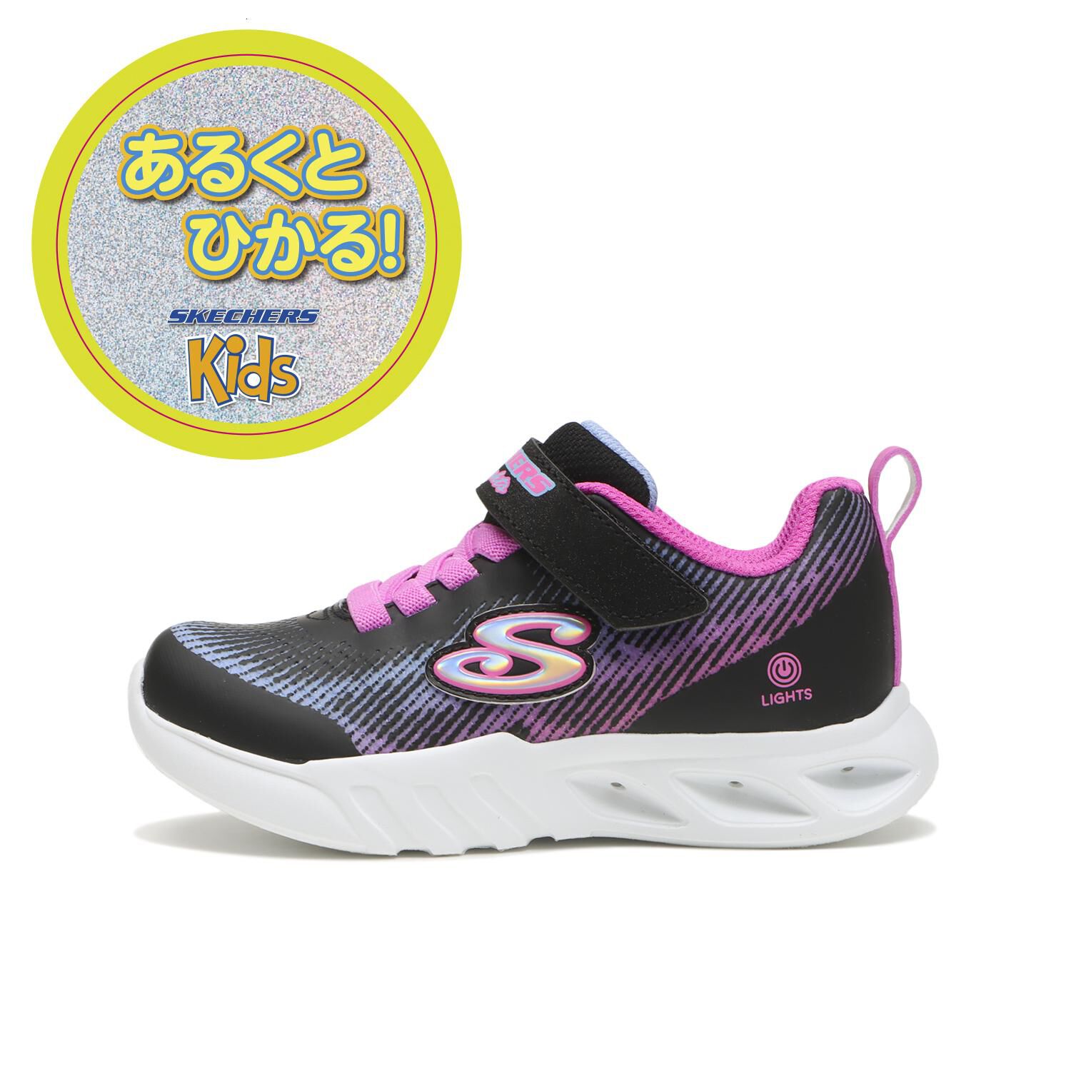 SKECHERS「【SKECHERS】17-21 FLICKER FLASH」|スニーカー|ブラック