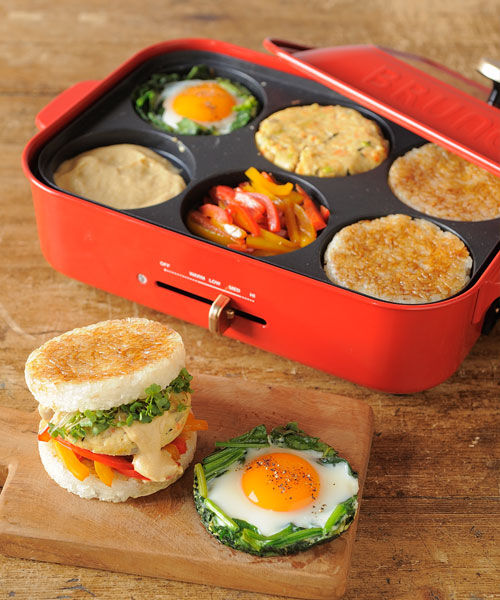 BRUNO「コンパクトホットプレート用 マルチプレート」|食器・キッチングッズ|