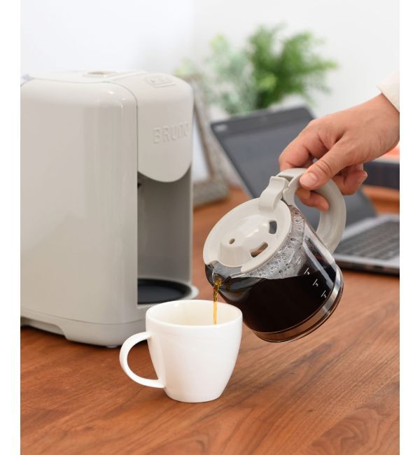BRUNO「コンパクトミル付きコーヒーメーカー」|電化製品|