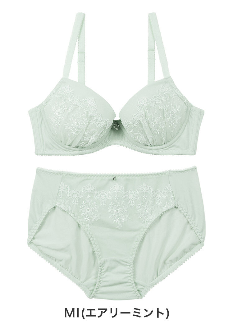 intesucre「アンテシュクレ 毎日フィットブラ 優しくふっくらタイプ ブラセット ABCDEカップ IBT345」|インナー|MI