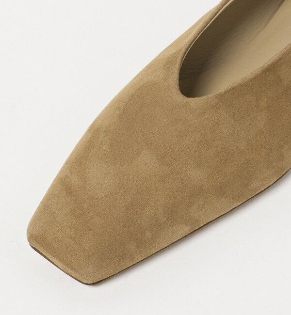 ODETTE E ODILE「スクエアヒール プレーン フラット10&uarr;」|パンプス|