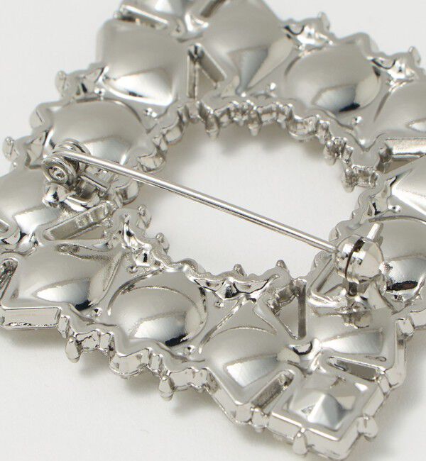 UNITED ARROWS「スクエア ブローチ」|ブローチ・コサージュ|