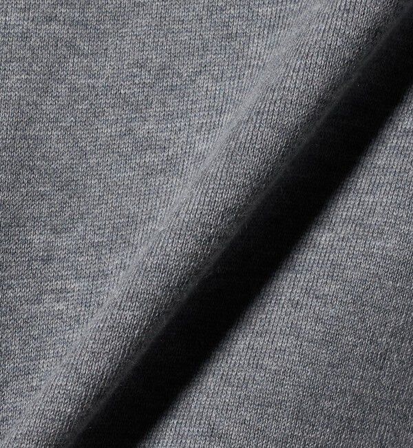 UNITED ARROWS「エンブロイダリー バイカラー カーディガン ‐ウォッシャブル‐」|カーディガン|