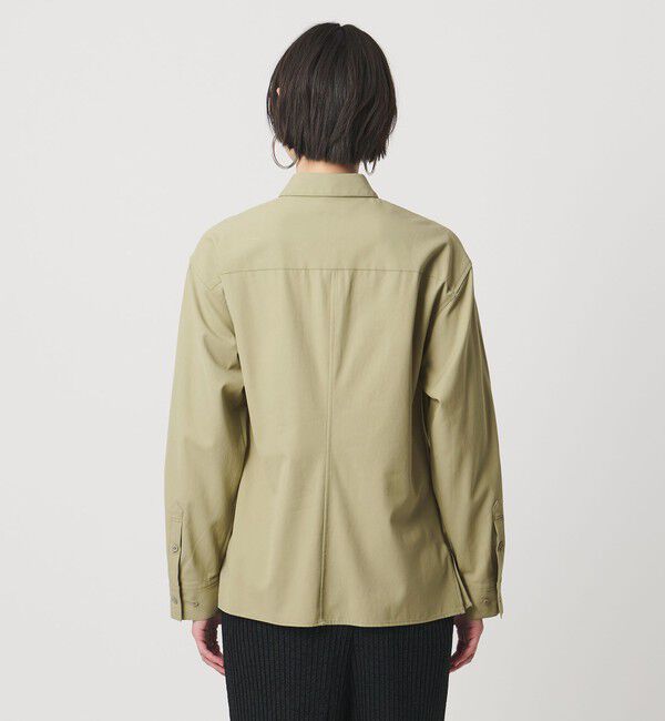 UNITED ARROWS「ドレープ ギャザー シャツ ‐ウォッシャブル‐」|シャツ・ブラウス|