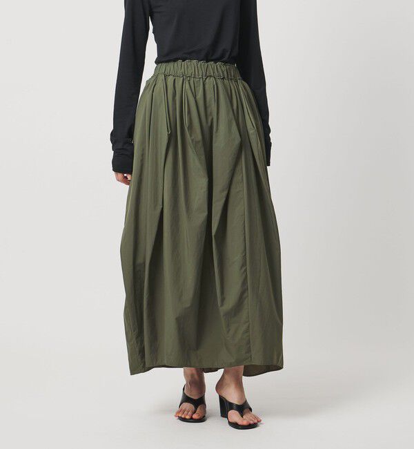 AEWEN MATOPH「＜AEWEN MATOPH＞ナイロンタックコクーンスカート ‐ ウォッシャブル ‐」|スカート|