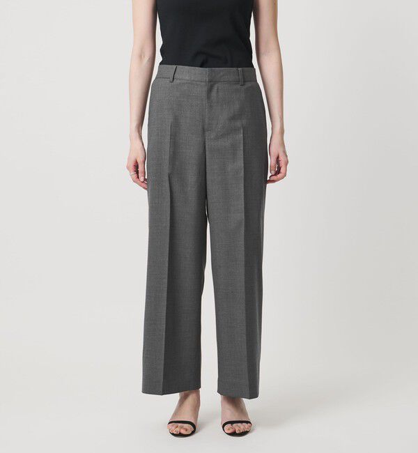 UNITED ARROWS「ノータック ストレート ワイドパンツ」|その他|