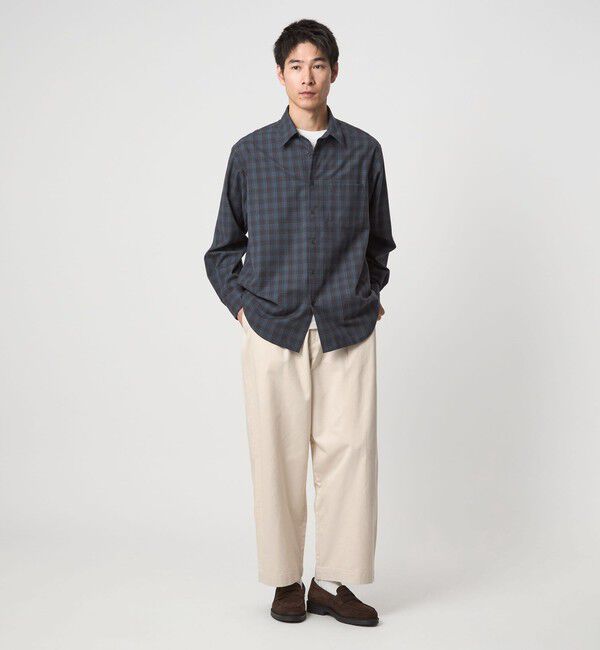 UNITED ARROWS green label relaxing「【WEB限定】＜3/2 WORKS＞GLR ワイドチノ チノパンツ」|チノ|