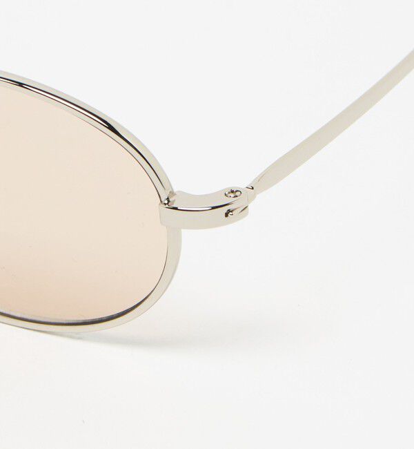 UNITED ARROWS green label relaxing「GLR オーバル メタルフレーム ファッション用グラス」|メガネ|