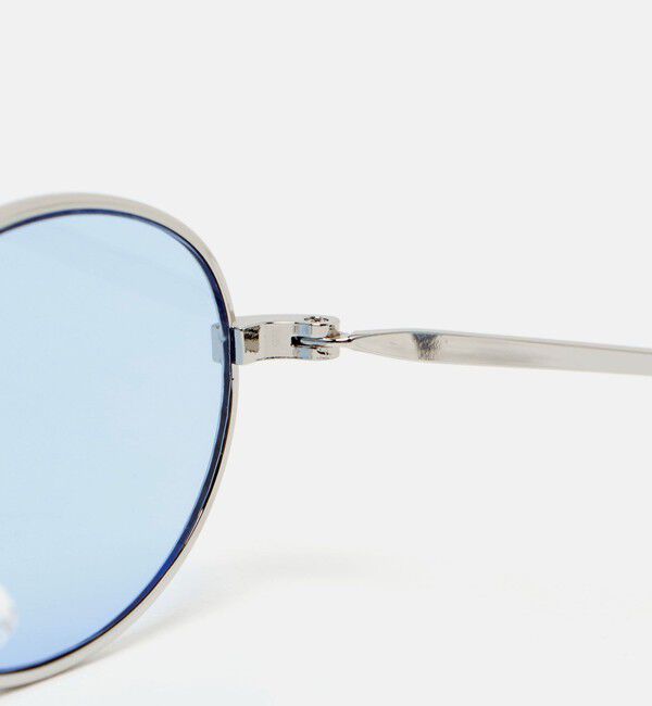 UNITED ARROWS green label relaxing「GLR オーバル メタルフレーム ファッション用グラス」|メガネ|