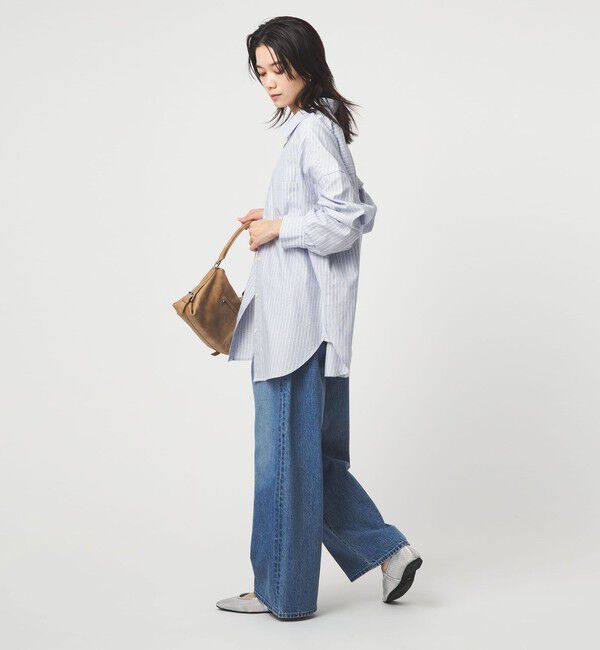 UNITED ARROWS green label relaxing「［size SHORTあり］オックス オーバー シャツ」|シャツ・ブラウス|