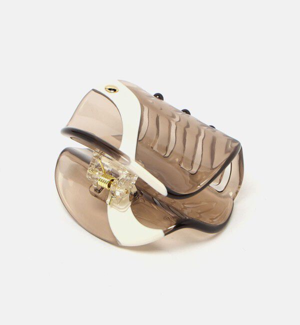 UNITED ARROWS green label relaxing「【WEB限定】マーブル ライン ヘアクリップ / バンズクリップ」|ヘアバンド|