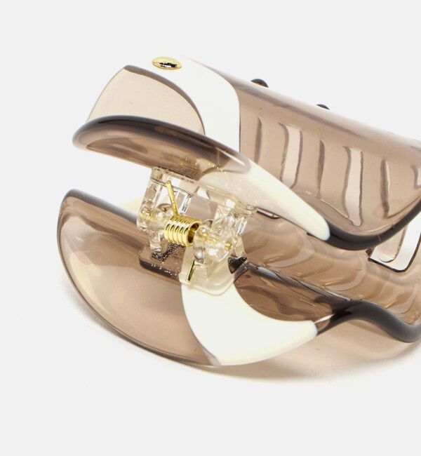 UNITED ARROWS green label relaxing「【WEB限定】マーブル ライン ヘアクリップ / バンズクリップ」|ヘアバンド|