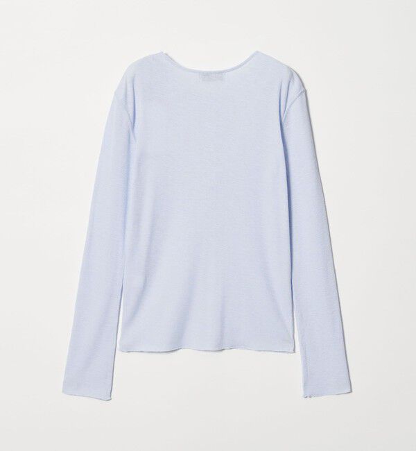 EMMEL REFINES「＜EMMEL REFINES＞EM スラブテレコ カット カーディガン」|カーディガン|