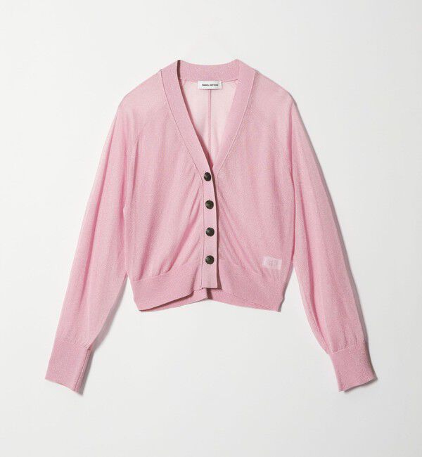 EMMEL REFINES「＜EMMEL REFINES＞EM HW ラメシアー カーディガン」|カーディガン|