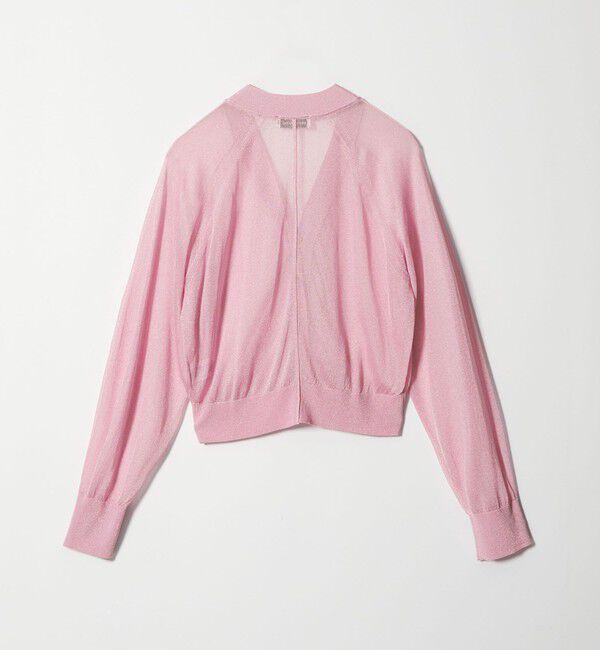 EMMEL REFINES「＜EMMEL REFINES＞EM HW ラメシアー カーディガン」|カーディガン|