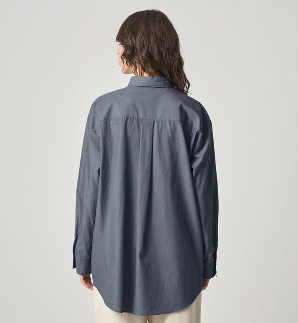 STEVEN ALAN「＜Steven Alan＞コットン スキッパー シャツ」|シャツ・ブラウス|