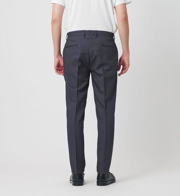 BEAUTY&YOUTH UNITED ARROWS「【WEB限定 WARDROBE SMART】デニムライク ノープリーツ パンツ」|スラックス|