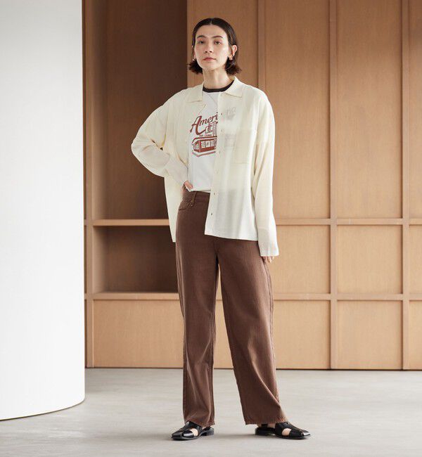 BEAUTY&YOUTH UNITED ARROWS「ミラノリブ シャツカーディガン ウォッシャブル」|カーディガン|