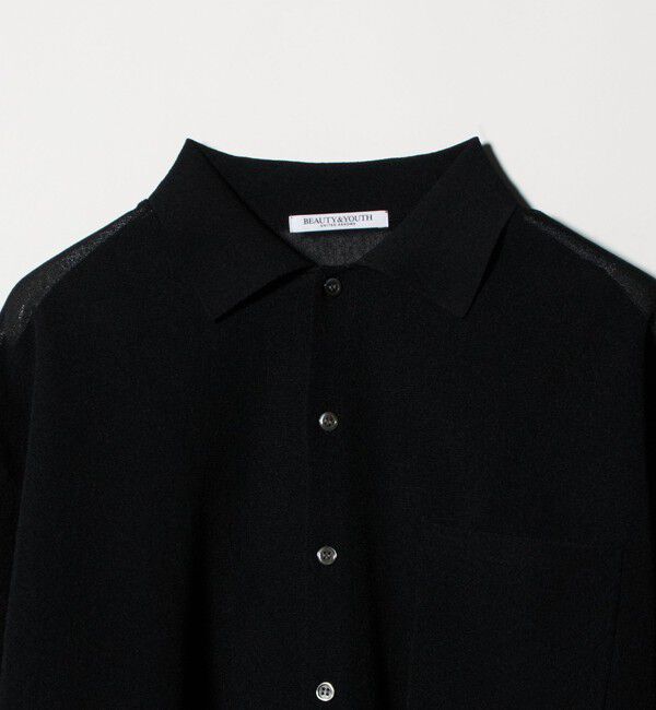 BEAUTY&YOUTH UNITED ARROWS「ミラノリブ シャツカーディガン ウォッシャブル」|カーディガン|