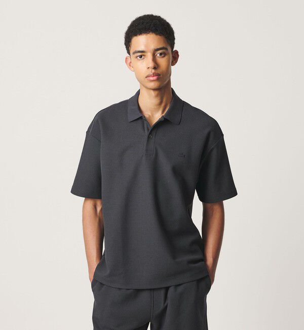 BEAUTY&YOUTH UNITED ARROWS「＜LACOSTE for BEAUTY&YOUTH＞ワントーン ポロシャツ」|ポロシャツ|DK.GRAY