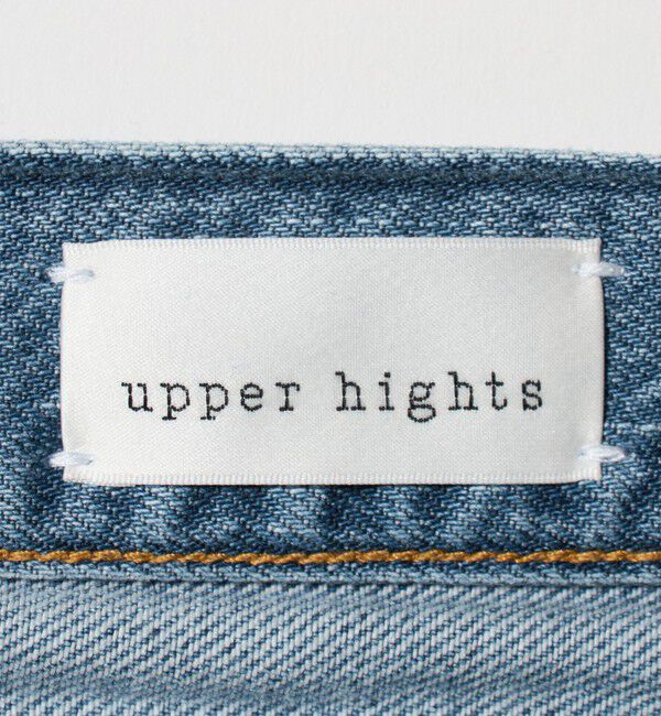 BEAUTY&YOUTH UNITED ARROWS「【別注】＜upper hights＞THE NIECE MID RISE ライトオンス デニムパンツ/コバルト」|デニム|