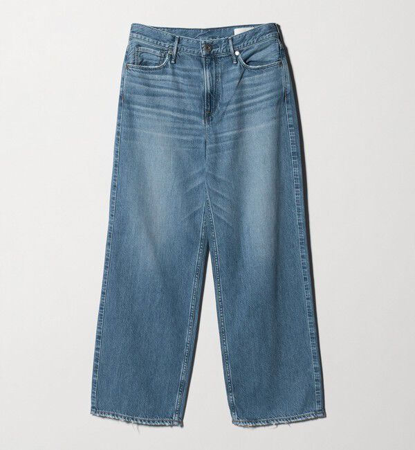 BEAUTY&YOUTH UNITED ARROWS「【別注】＜upper hights＞THE NIECE MID RISE ライトオンス デニムパンツ/コバルト」|デニム|