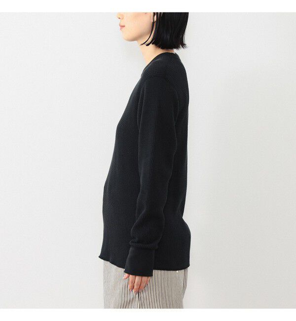 BEAMSBOY「コットン サーマル クルーネック ロングスリーブ Tシャツ」|Tシャツ・カットソー|