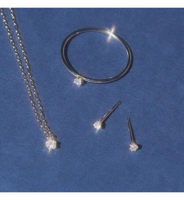 Ray BEAMS 「K10 ダイヤモンド ピアス」|その他|