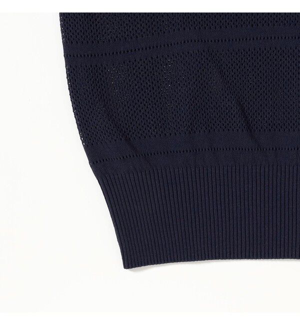 BEAMSBOY「オープン ワーク ポロ」|ベスト・ジレ|