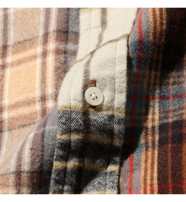 BEAMS PLUS「B.D. flannel Plaid Panel」|シャツ・ブラウス|
