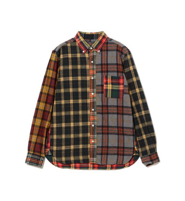 BEAMS PLUS「B.D. flannel Plaid Panel」|シャツ・ブラウス|