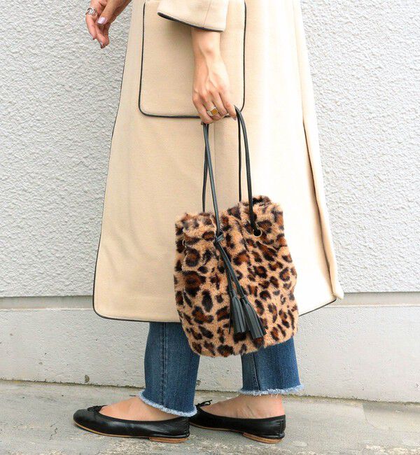 SHIPS any「SHIPS any: ファー巾着バッグ」|その他|